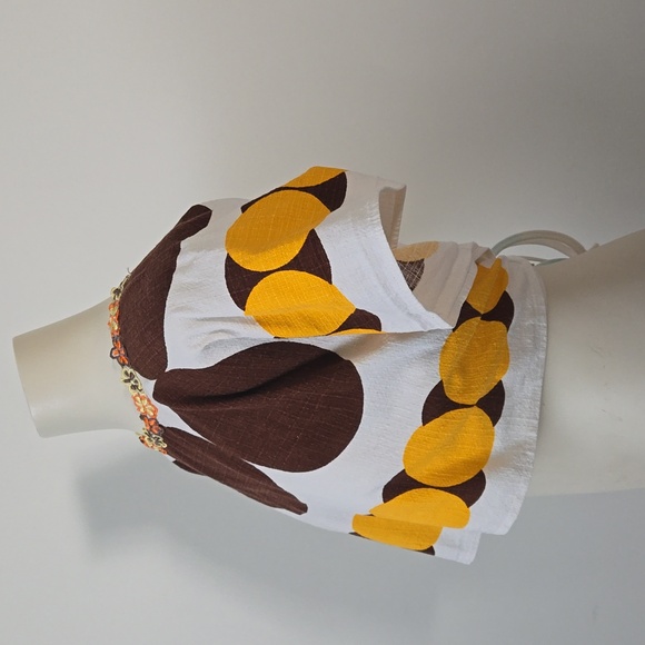 Vintage Refashioned Wrap Top (M) ♻️🧵 - Picture 4 of 8